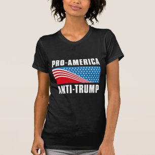Pro-Amerikaanse antitrump T-shirt