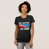 Pro-Amerikaanse antitrump T-shirt (Voorkant volledig)