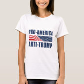 Pro-Amerikaanse antitrump T-shirt (Voorkant)