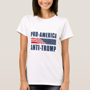 Pro-Amerikaanse antitrump T-shirt