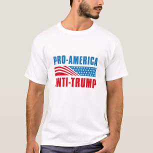 Pro-Amerikaanse antitrump T-shirt