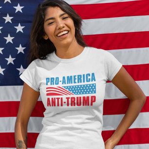 Pro-Amerikaanse antitrump T-shirt