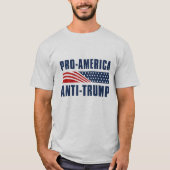 Pro-Amerikaanse antitrump T-shirt (Voorkant)