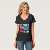Pro-Amerikaanse antitrump T-shirt (Voorkant volledig)