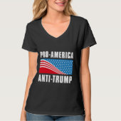 Pro-Amerikaanse antitrump T-shirt (Voorkant)