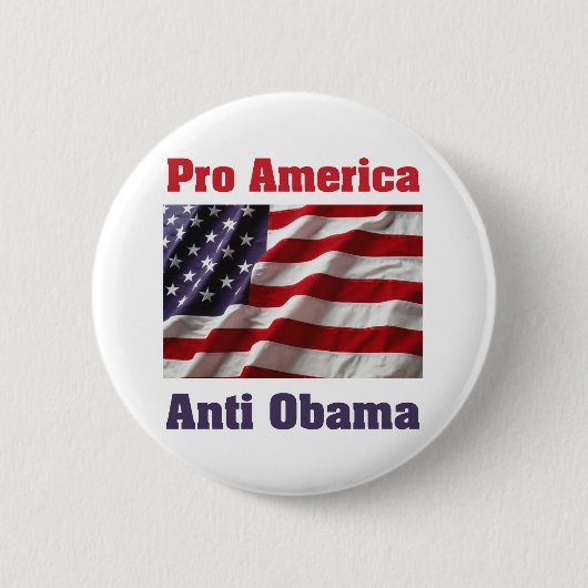 Pro-Amerikaanse Button (Voorkant)