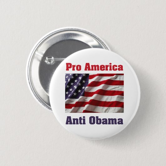 Pro-Amerikaanse Button (Voorkant /achterkant)