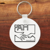 Pro Animals Finland BW Logo Sleutelhanger (Voorkant)