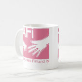 Pro Animals Finland Logo Koffiemok (Voorkant links)