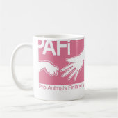 Pro Animals Finland Logo Koffiemok (Links)