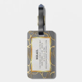 PRO-Bagagelabel Bagagelabel (Achterkant verticaal)