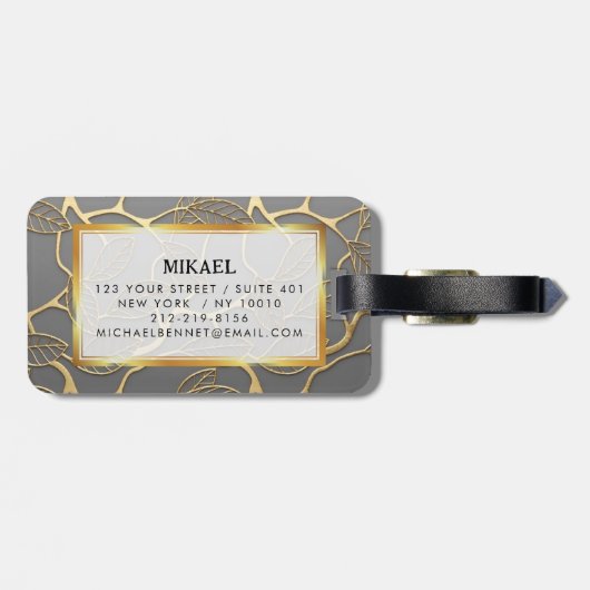 PRO-Bagagelabel Bagagelabel (Achterkant horizontaal)