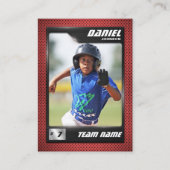 PRO Baseball Kaart met Stats Player Trading Kaart Contactkaartje (Voorkant)