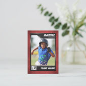 PRO Baseball Kaart met Stats Player Trading Kaart Contactkaartje (Staand voorkant)