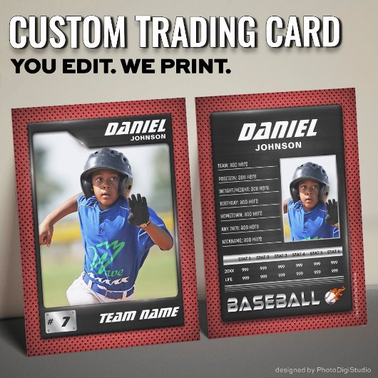 PRO Baseball Kaart met Stats Player Trading Kaart Contactkaartje