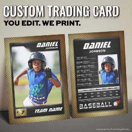 PRO Baseball Kaart met Stats Player Trading Kaart Contactkaartje