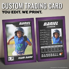 PRO Baseball Kaart met Stats Player Trading Kaart Contactkaartje