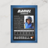 PRO Baseball Kaart met Stats Player Trading Kaart Contactkaartje (Achterkant)
