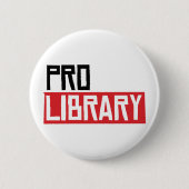 PRO-BIBLIOTHEEK RONDE BUTTON 5,7 CM (Voorkant)