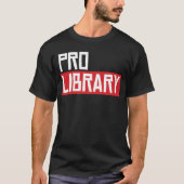 PRO-BIBLIOTHEEK T-SHIRT (Voorkant)
