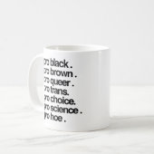 Pro Black Pro Brown Pro Queer Koffiemok (Voorkant links)