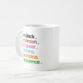 Pro Black Pro Brown Pro Queer Koffiemok (Voorkant links)