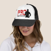 Pro Bodybuilder Rood en Zwart Pet (In situ)