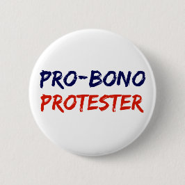 Pro-Bono Protester Resistance Button