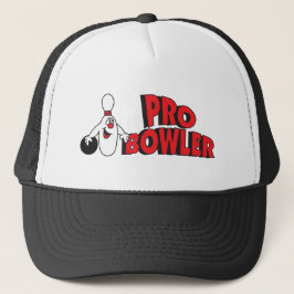 Pro Bowler 🎳 Bowling Pin Trucker Pet