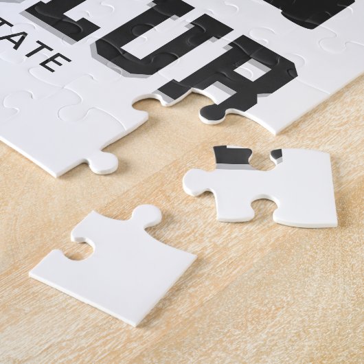 Pro Boxer ADD NAME Rode Handschoenen Boksen Ring T Legpuzzel (Zijkant)