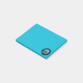 Pro by Day, Myth by Night Surfen Bigfoot Post-it® Notes (Schuin)