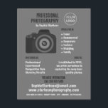 Pro-camerapictogram, fotograaf, fotografische hire flyer<br><div class="desc">Het pro pictogram van de Camera,  Fotograaf,  Fotografie hire fakkers door de opslag van het Visitekaartje Adverteren.</div>