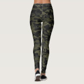 Pro Camo Green-Leggings Leggings (Achterkant)