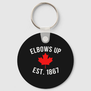 Pro Canada Elbows Up Opgericht 1867  Sleutelhanger