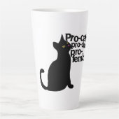 pro-cats pro-choice pro-feminism latte mok (Voorkant)