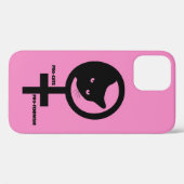 Pro Cats Pro Feminism Case-Mate iPhone Case (Achterkant (horizontaal))