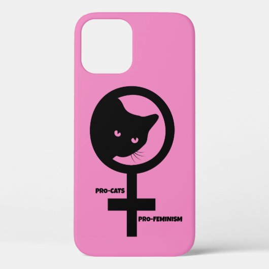 Pro Cats Pro Feminism Case-Mate iPhone Case (Achterkant)