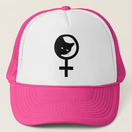 Pro Cats Pro Feminism Trucker Pet