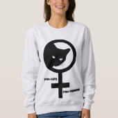 Pro Cats Pro Feminism Trui (Voorkant)