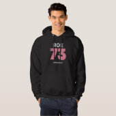Pro Choice 1973 Dames Roe V Wade Prochoice Pro Hoodie (Voorkant volledig)