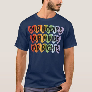 Pro Choice 1973 Vrouwenrechten Feminisme Feminist  T-shirt