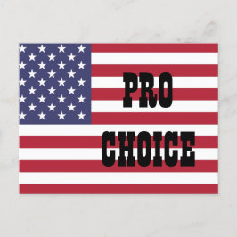PRO CHOICE BRIEFKAART