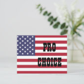 PRO CHOICE BRIEFKAART (Staand voorkant)