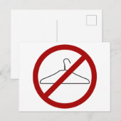 Pro-Choice-Briefkaart Briefkaart (Voorkant / Achterkant)