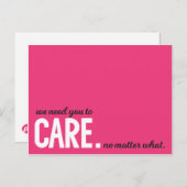 Pro-Choice-Briefkaarten Briefkaart (Voorkant / Achterkant)