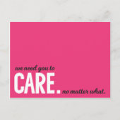 Pro-Choice-Briefkaarten Briefkaart (Voorkant)