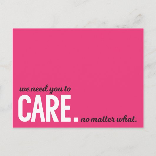 Pro-Choice-Briefkaarten Briefkaart (Voorkant)