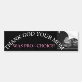 PRO~CHOICE BUMPERSTICKER (Voorkant)
