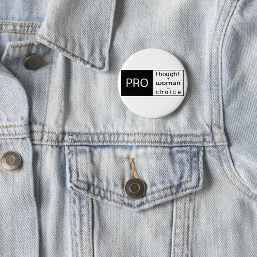 Pro Choice Button (In situ)