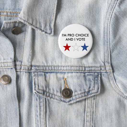PRO CHOICE-BUTTON RONDE BUTTON 5,7 CM (In situ)